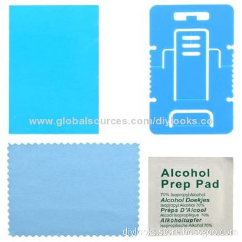 Explosion-proof Tempered Glass Film with Holder Earphone Winders for iPhone 5New